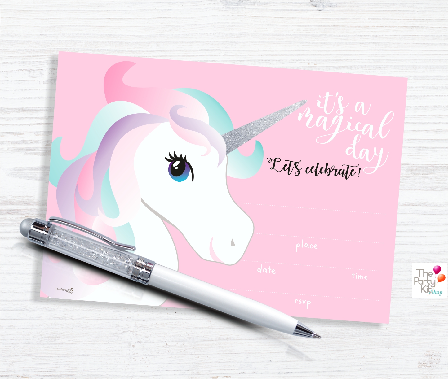 unicorn custom invite